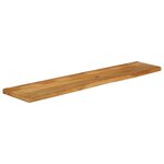 vidaXL Dessus de table à bord vivant 180x20x3 8cm bois massif manguier