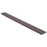 vidaXL Panneaux de terrasse solides WPC 10 m² 4 m Marron foncé