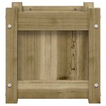 vidaXL Jardinières 2 Pièces bois de pin imprégné