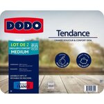 2 oreillers tendance 60 x 60 cm - Garnissage 100  Polyester fibre creuse siliconée - Blanc