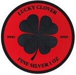 Pièce de monnaie en Argent 2 Dollars g 31.1 (1 oz) Millésime 2023 LUCKY CLOVER