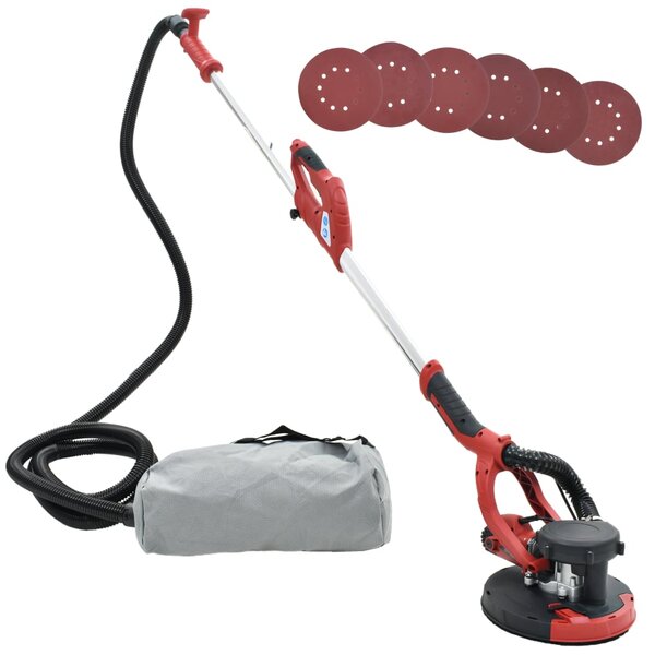 vidaXL Ponceuse pour cloison sèche avec fonction d'aspiration 750 W