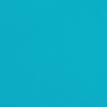 vidaXL Coussins de chaise lot de 4 turquoise 40x40x7 cm tissu