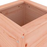 vidaXL Jardinière 40x40x78 cm bois massif douglas