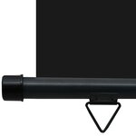vidaXL Auvent latéral de balcon 85x250 cm noir