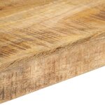 vidaXL Meuble TV 150x30x40 cm Bois massif de manguier