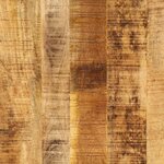 vidaXL Table à manger 220x100x75 cm Bois de manguier massif