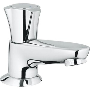GROHE Mitigeur lavabo monocommande Costa 20404001 - Bec coulé fixe - Isolation thermique - Chrome - Taille L