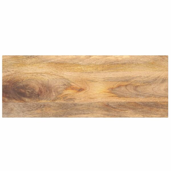 vidaXL Dessus de table 90x30x3 8 cm rectangulaire bois massif manguier