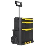Stanley Boîte à outils sur roulettes Plastique Noir 1-79-206