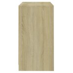 vidaXL Buffet Chêne sonoma 70x41x75 cm Bois d'ingénierie