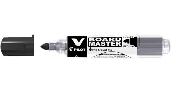 Marqueur pour tableau blanc V BOARD MASTER Pte Ogive Moyenne Noir PILOT