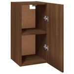 vidaXL Ensemble de meubles TV 8 Pièces Chêne marron Bois d'ingénierie