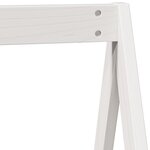 vidaXL Toit de lit pour enfants 209x95 5x88 cm bois de pin massif