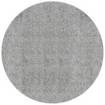 vidaXL Tapis shaggy PAMPLONA poils longs moderne gris Ø 80 cm