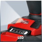 Einhell perceuse à percussion "te-cd 18 li-i brushless-solo" 18 v
