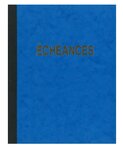 Cahier piqûre 'Echéances' 230 x 180 mm vertical 24 lignes 96 pages ELVE