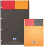 bloc-notes international 'NOTEPAD', A4+, quadrillé, 80F OXFORD