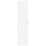 vidaXL Armoire à chaussures Blanc 80x39x178 cm Bois d'ingénierie