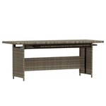 Salon de jardin meuble d'extérieur ensemble de mobilier 6 pièces avec coussins résine tressée gris 02_0016868