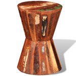 vidaXL Tabouret Bois de récupération massif