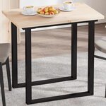 vidaXL Dessus de table 80x50x2 5 cm rectangulaire bois de pin massif