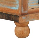 vidaXL Table basse Bois de récupération 70 x 70 x 38 cm