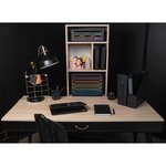 Module De Classement Toolbox 4 Tiroirs Black Office - Noir/arlequin - Exacompta