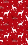 Tapis d'intérieur Noël 50 x 80 cm - Rouge