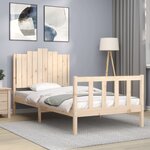 vidaXL Cadre de lit sans matelas 100x200 cm bois massif de pin