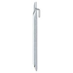 vidaXL Piquets de tente 24Pièces en forme de V 24cm Ø20mm acier galvanisé