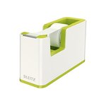 Dévidoir wow dual avec 1 ruban adhésif 19 mm x33 m vert brillant leitz
