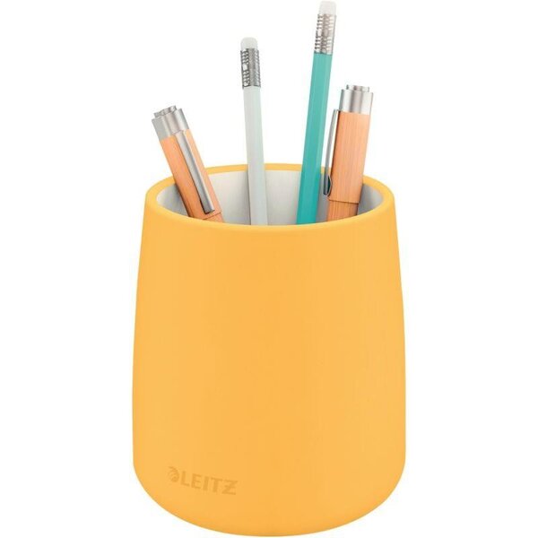 Pot à crayon LEITZ Cosy jaune
