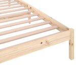 vidaXL Cadre de lit sans matelas bois massif de pin 100x200 cm