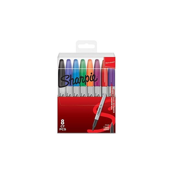 Sharpie marqueur permament FINE, étui de 8