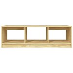vidaXL Table basse 110x50x34 cm Bois de pin massif