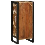 vidaXL Cabinet Mural de Salle de Bain 40x35x90 cm Bois Massif Récupéré