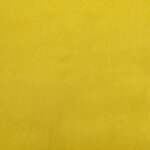 vidaXL Canapé à 3 places avec repose-pied jaune 210 cm velours