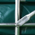 vidaXL Tente de garage PVC 2 4x2 4 m Vert