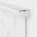 vidaXL Store roulant de douche 80x240 cm Éclaboussures