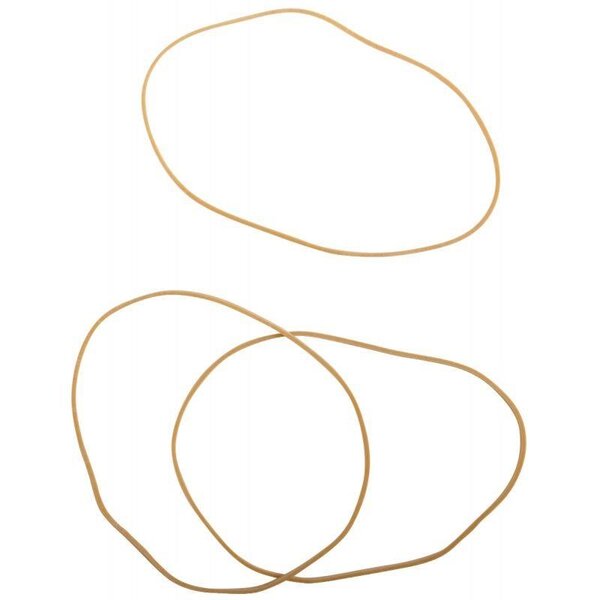 JPC Boîte distributrice de 100g de caoutchouc blond étroit 120x1,8mm