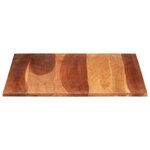 vidaXL Dessus de table bois massif d'acacia 15-16 mm 60x80 cm