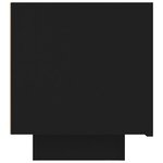 vidaXL Meuble TV Noir 100x35x40 cm Aggloméré