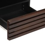 vidaXL Table basse marron 80x55x40 cm bois de massif manguier