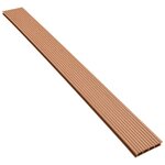 vidaXL Panneaux de terrasse WPC avec accessoires 35 m² 4 m Marron