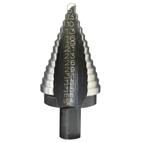 Foret étagé ubit 5-35 mm 13 trous de irwin 10502854