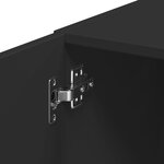 vidaXL Armoire de rangement mince noir 40x42 5x225cm bois d'ingénierie