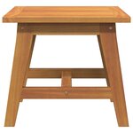 vidaXL Table d'appoint 45x45x40 cm en bois d'acacia