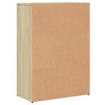 vidaXL Buffets 2 Pièces chêne sonoma 60x30x84 cm bois d'ingénierie