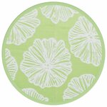 vidaXL Tapis d'extérieur vert Ø160 cm PP